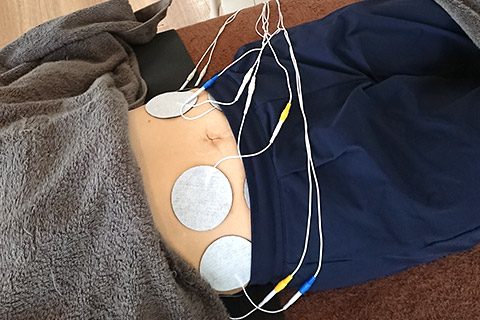 JOYトレのパッドを付けた様子