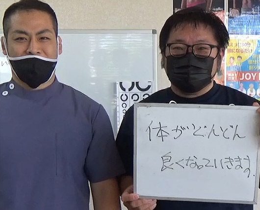 お客様と院長(お客様 男性)