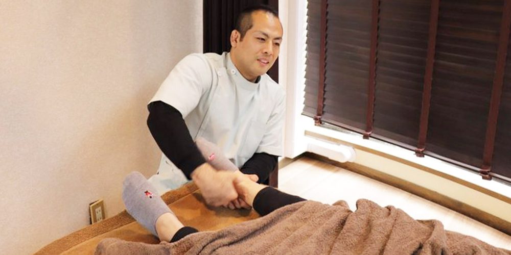 腰まわりの施術